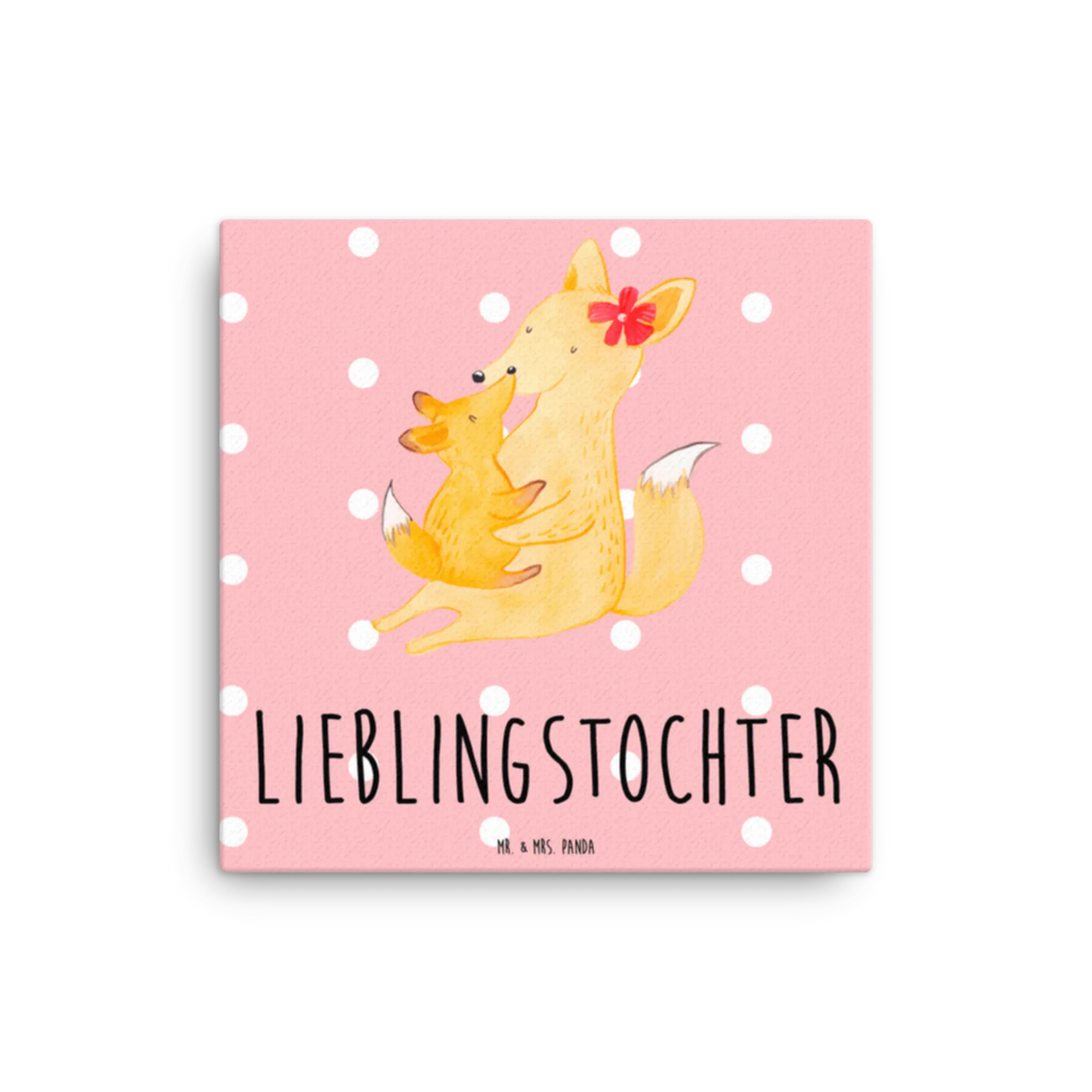 Canvas picture Fox mummy Leinwand, Kunstdruck, Vatertag, Oma, Mama, Bruder, Schwester, Familie, Muttertag, Papa, Opa, Beste Tochter, Tochter, Geschenk, Mutter, Lieblingstochter