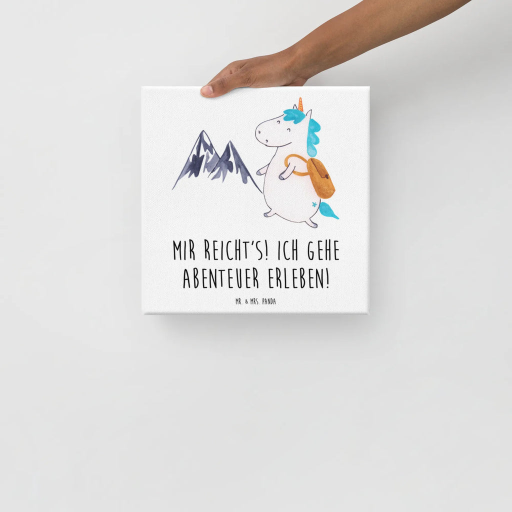 Leinwand Bild Einhorn Bergsteiger Leinwand, Bild, Kunstdruck, Wanddeko, Dekoration, Einhorn, Einhörner, Einhorn Deko, Unicorn, Bergsteiger, Abenteuer, Berge, Abenteurer, Weltenbummler, Weltreise, Reisen, Urlaub, Entdecker