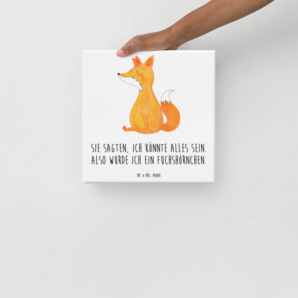 Canvas picture unicorn Wish Leinwand, Kunstdruck, Unicorn, Einhorn, Einhorn Deko, Einhörner, Fuchshörnchen, Fuchs, Unicorns, Foxycorn, Füchse, Fuchshorn