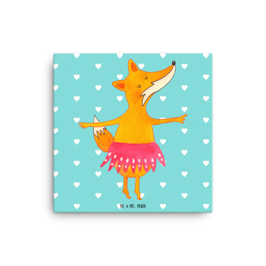 Leinwand Bild Fuchs Ballerina Kunstdruck, Leinwand, Fuchs, Ballerina, Füchse, Party, Tanzen, Einladung, Tänzerin, Füchsin, Geburtstag, Ballett, Fuchs Spruch