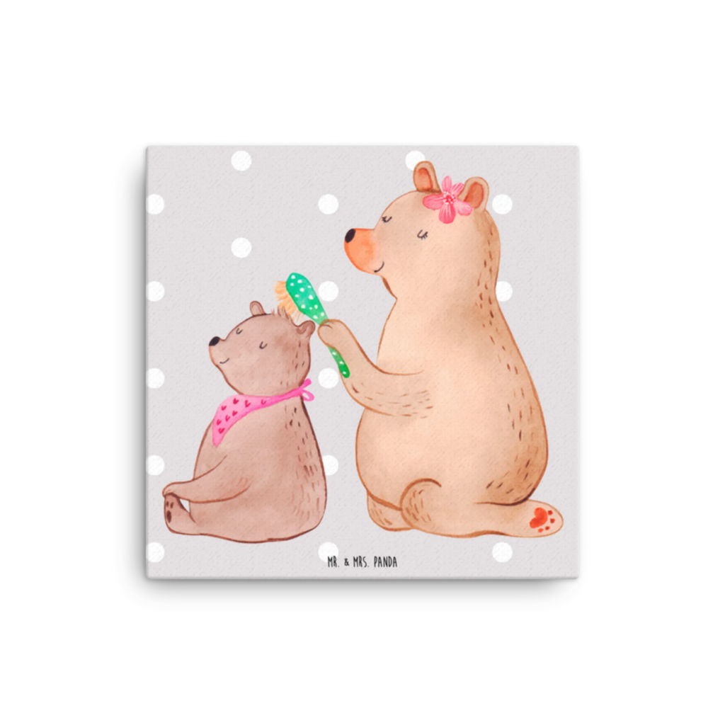 Canvas picture bear child Kunstdruck, Leinwand, Vatertag, Schwester, Muttertag, Bruder, Papa, Mama, Oma, Opa, Familie, Mutter, Mutti, Geschenk