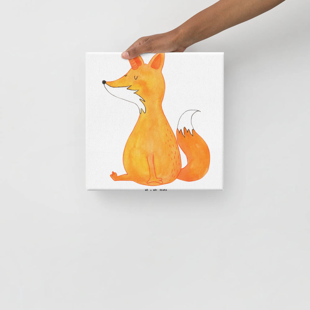 Canvas picture unicorn Wish Leinwand, Kunstdruck, Unicorn, Einhorn, Einhorn Deko, Einhörner, Fuchshörnchen, Fuchs, Unicorns, Foxycorn, Füchse, Fuchshorn