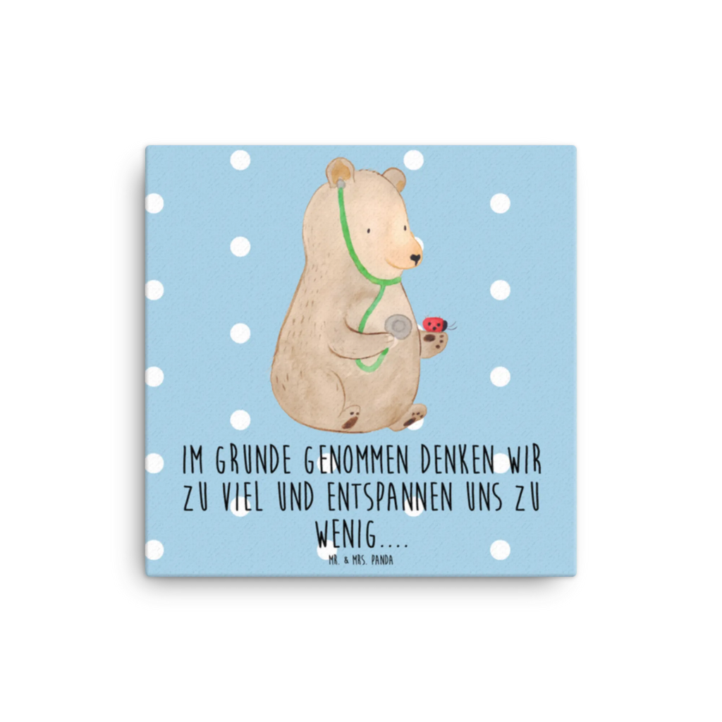 Leinwand Bild Bär Arzt Kunstdruck, Leinwand, Bär, Teddybär, Teddy, Ärztin, Professor, Doktorin, Arzt, Professorin, Doktor