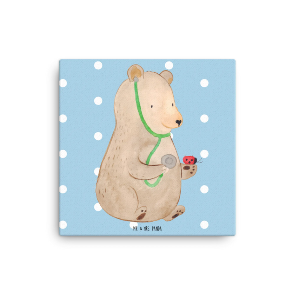 Leinwand Bild Bär Arzt Kunstdruck, Leinwand, Bär, Teddybär, Teddy, Ärztin, Professor, Doktorin, Arzt, Professorin, Doktor