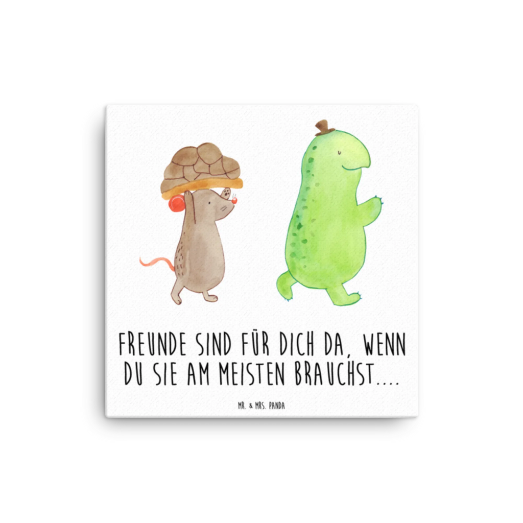 Canvas picture tortoise Mouse Kunstdruck, Leinwand, Schildkröte, Beste Freundinnen, Beste Freunde, Freunde, Maus, Freundinnen
