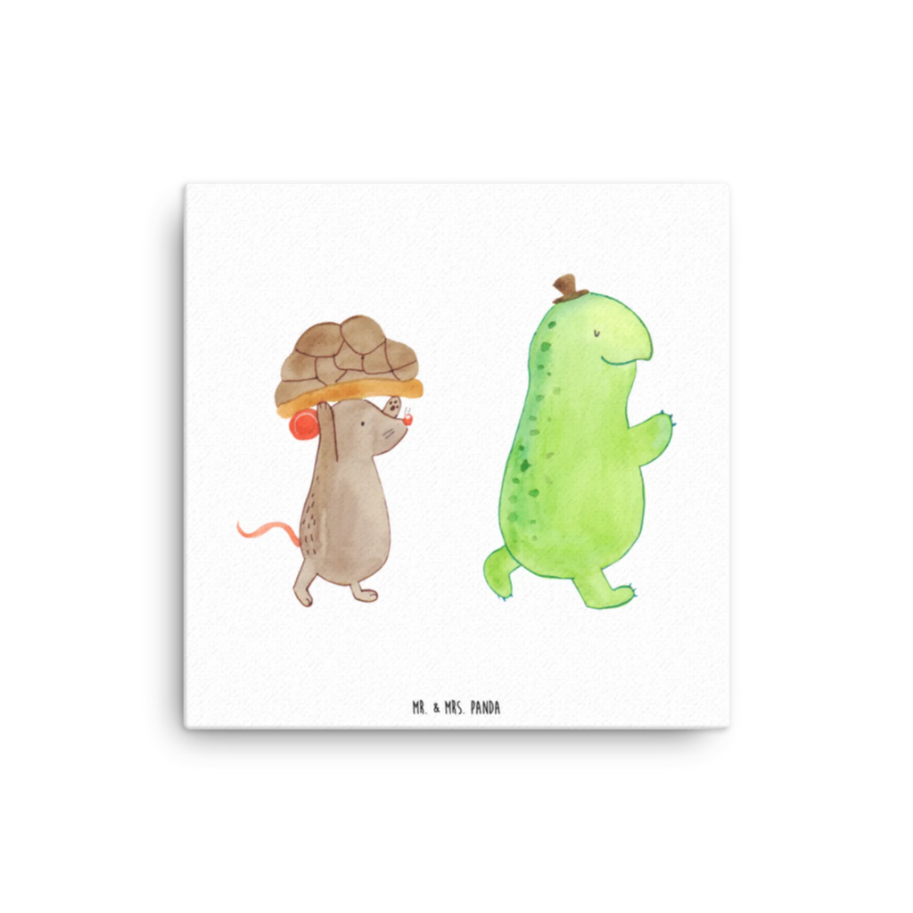 Canvas picture tortoise Mouse Kunstdruck, Leinwand, Schildkröte, Beste Freundinnen, Beste Freunde, Freunde, Maus, Freundinnen