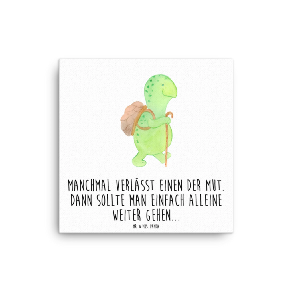 Canvas picture tortoise walker Kunstdruck, Leinwand, Schildkröte, Schildkröten, Motivationssprüche, Motivationsspruch, Neuanfang, Motivation