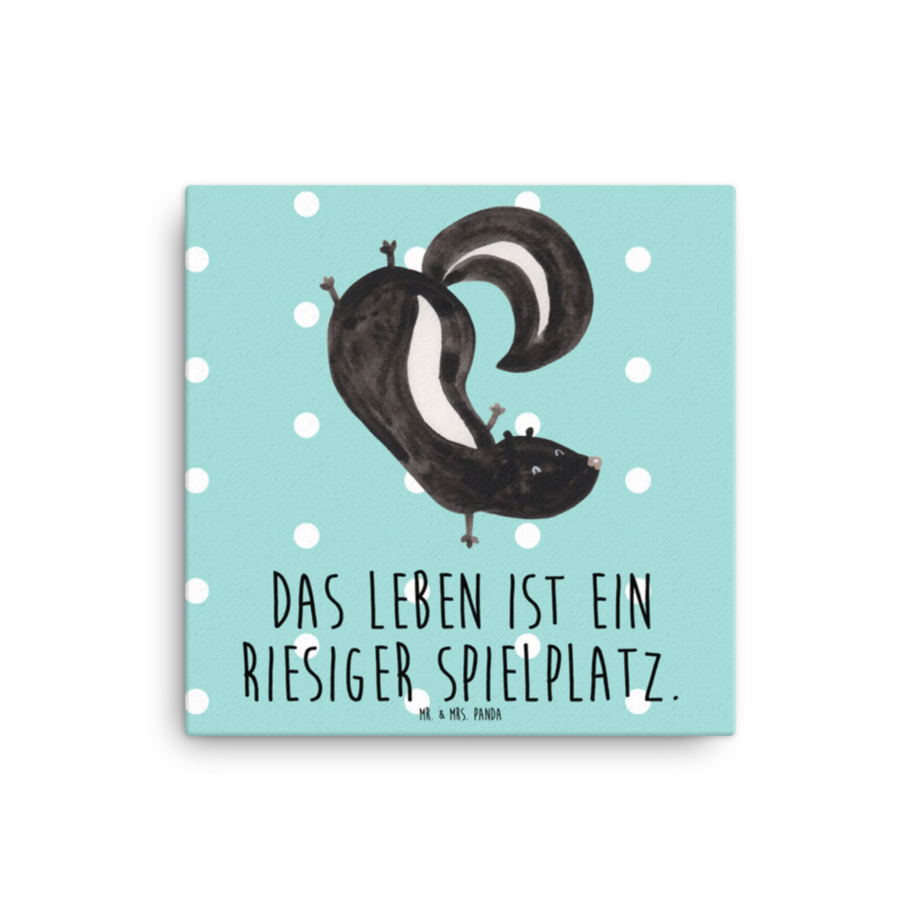Canvas picture skunk handstand Leinwand, Kunstdruck, Stinktier, Skunk, Kind, Raubtier, Stinker, Spielplatz, Wildtier, Verpielt, Stinki