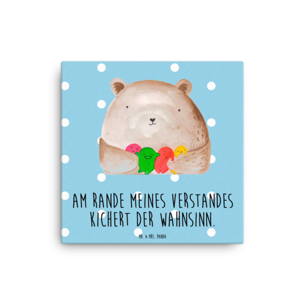 Canvas picture bear Feeling Kunstdruck, Leinwand, Teddybär, Teddy, Bär, Durchgedreht, Wahnsinn, Verrückt