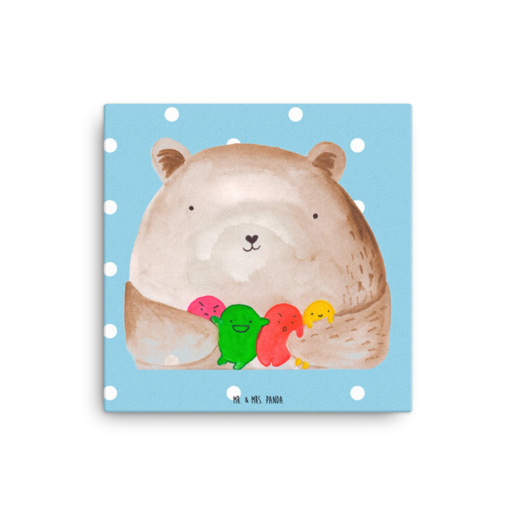 Canvas picture bear Feeling Kunstdruck, Leinwand, Teddybär, Teddy, Bär, Durchgedreht, Wahnsinn, Verrückt