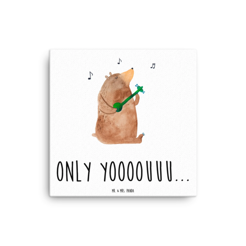 Canvas picture bear guitar Kunstdruck, Leinwand, Teddybär, Teddy, Bär