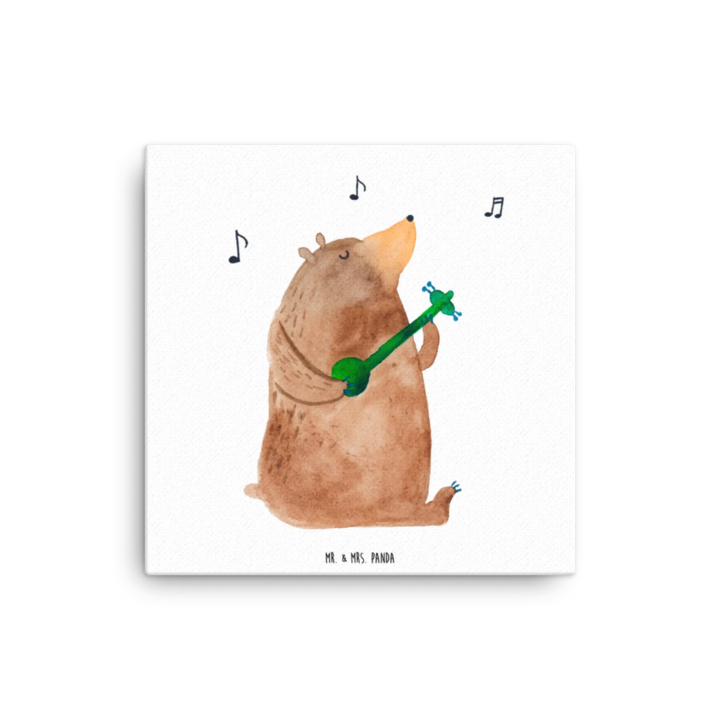 Canvas picture bear guitar Kunstdruck, Leinwand, Teddybär, Teddy, Bär