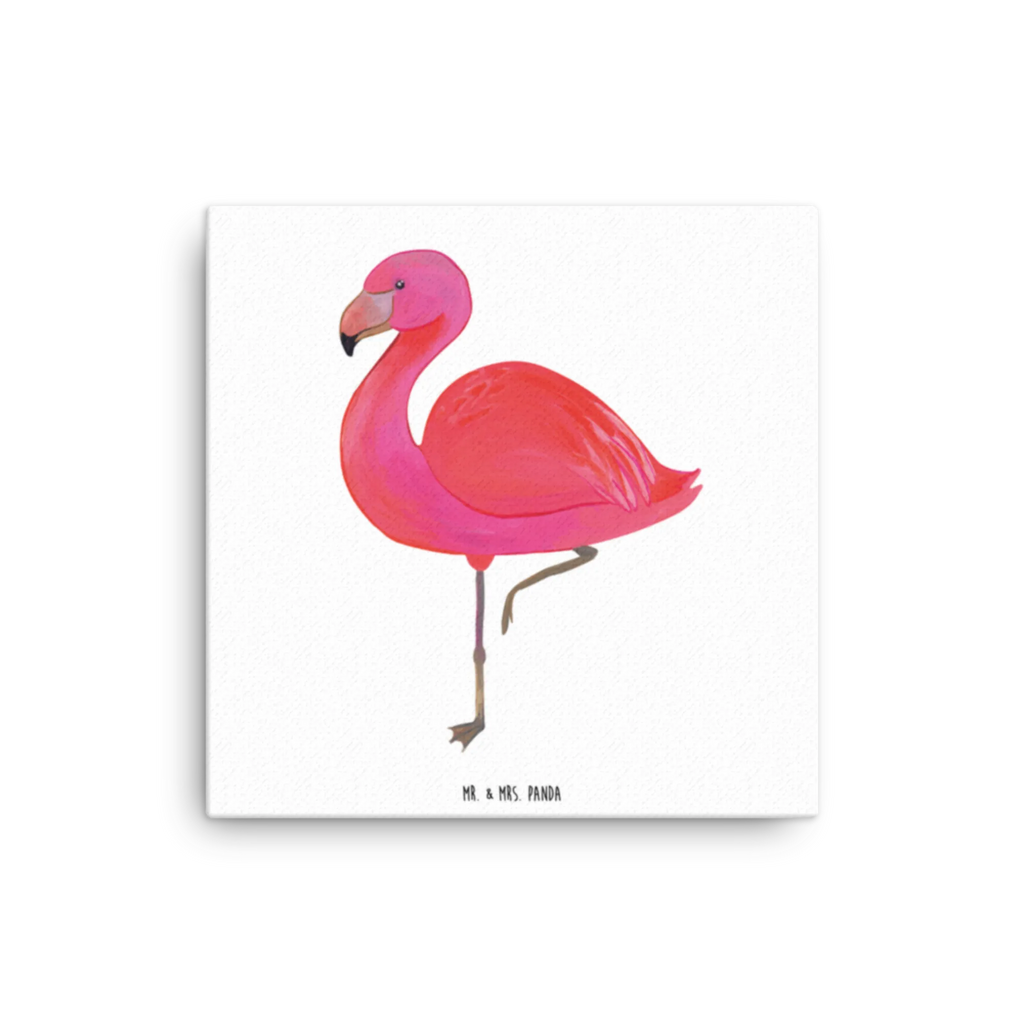 Canvas picture flamingo Classic Leinwand, Kunstdruck, Flamingo, Stolz, Geschwister, Freundin, Selbstliebe, Ich, für Mich, Freundinnen, Sohn, Einzigartig, Außenseiter, Spruch, Tochter