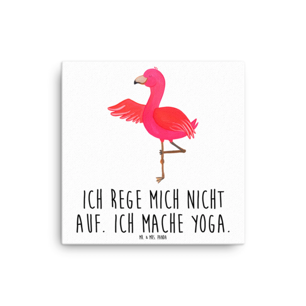 Canvas picture flamingo yoga Leinwand, Kunstdruck, Flamingo, Ärger, Achtsamkeit, Entspannung, Yoga, Vogel, Namaste, Tiefenentspannung, Yoga-Übung, Aufregen