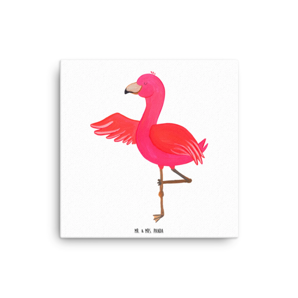Canvas picture flamingo yoga Leinwand, Kunstdruck, Flamingo, Ärger, Achtsamkeit, Entspannung, Yoga, Vogel, Namaste, Tiefenentspannung, Yoga-Übung, Aufregen