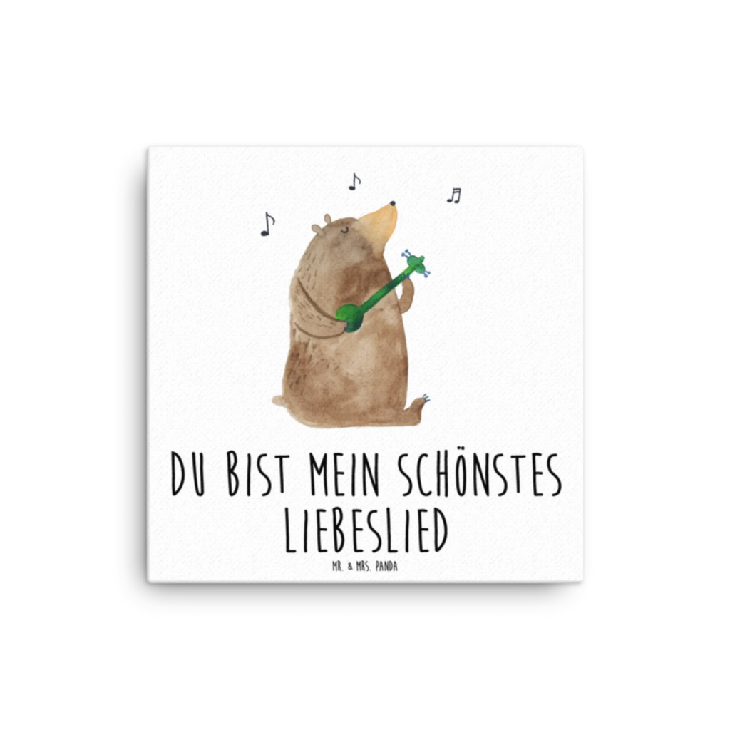 Canvas picture bear song Leinwand, Kunstdruck, Teddybär, Teddy, Bär, Valentinstag, Spruch, Liebeslied, Bärchen, Geschenk, Lied, Freundin, Frau, Partner, Herz, Liebe, Song, Valentine, Bear