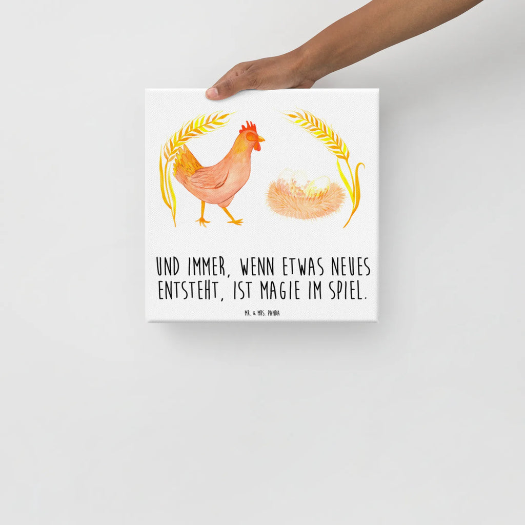 Canvas picture Chicken Proud Kunstdruck, Leinwand, Bild, Wanddeko, Landwirt, Landwirtin, Bauernhof, Hoftiere, Schwangerschaft, Landleben, Motivation, Geburt, Hahn, Magie, Hühner, Hof, Henne, Eier, Spruch