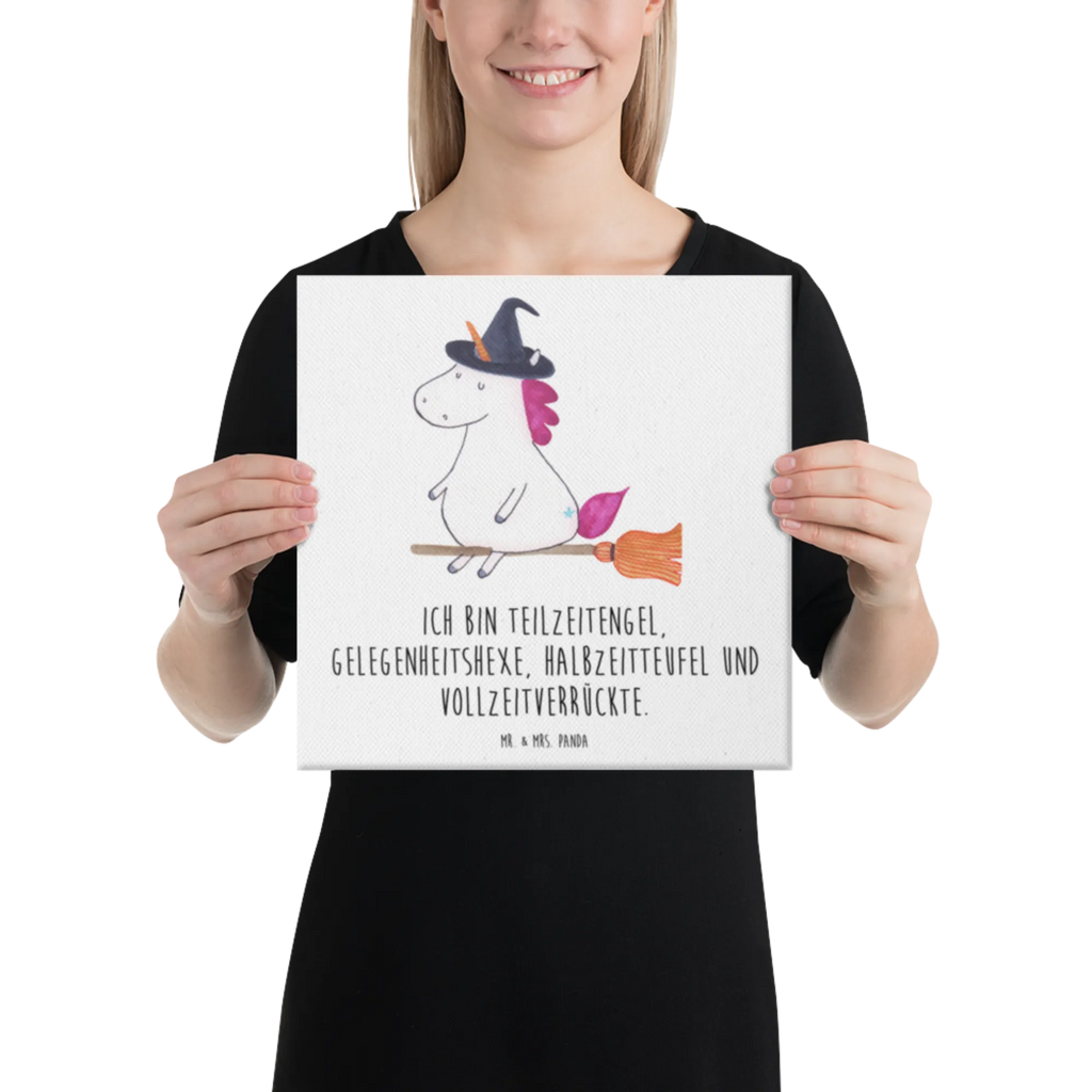 Canvas picture unicorn Witch Leinwand, Kunstdruck, Unicorn, Einhorn, Einhorn Deko, Einhörner, Zicke, Hexe, Ehefrau, Freundin, Teufel, Engel, Leben, Verrückte, Frau