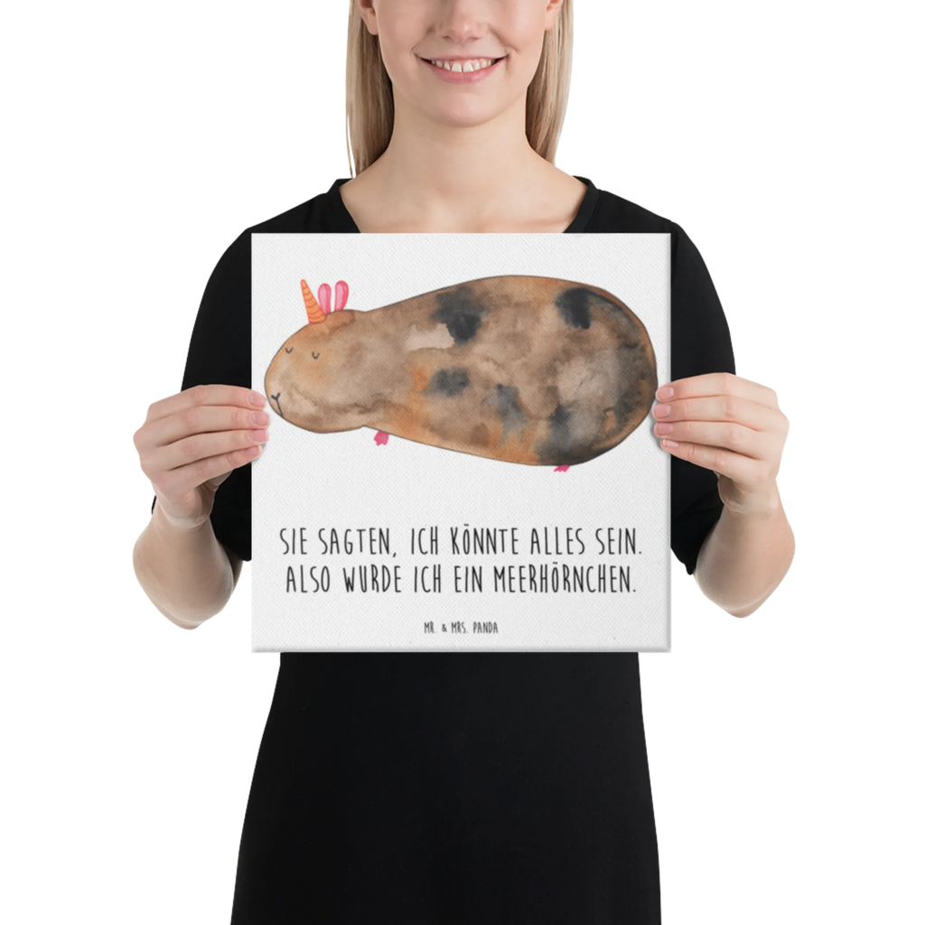 Canvas picture unicorn Guinea pig Kunstdruck, Wanddeko, Dekoration, Bild, Leinwand, Einhorn, Einhörner, Einhorn Deko, Unicorn, Meericorn, Meerschwein, Meerschweinchen, Meerhörnchen