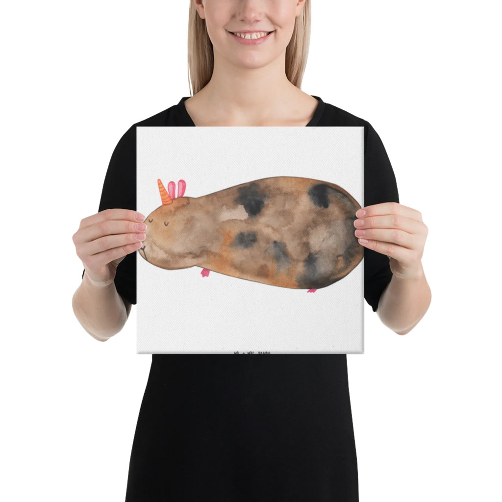 Canvas picture unicorn Guinea pig Kunstdruck, Wanddeko, Dekoration, Bild, Leinwand, Einhorn, Einhörner, Einhorn Deko, Unicorn, Meericorn, Meerschwein, Meerschweinchen, Meerhörnchen