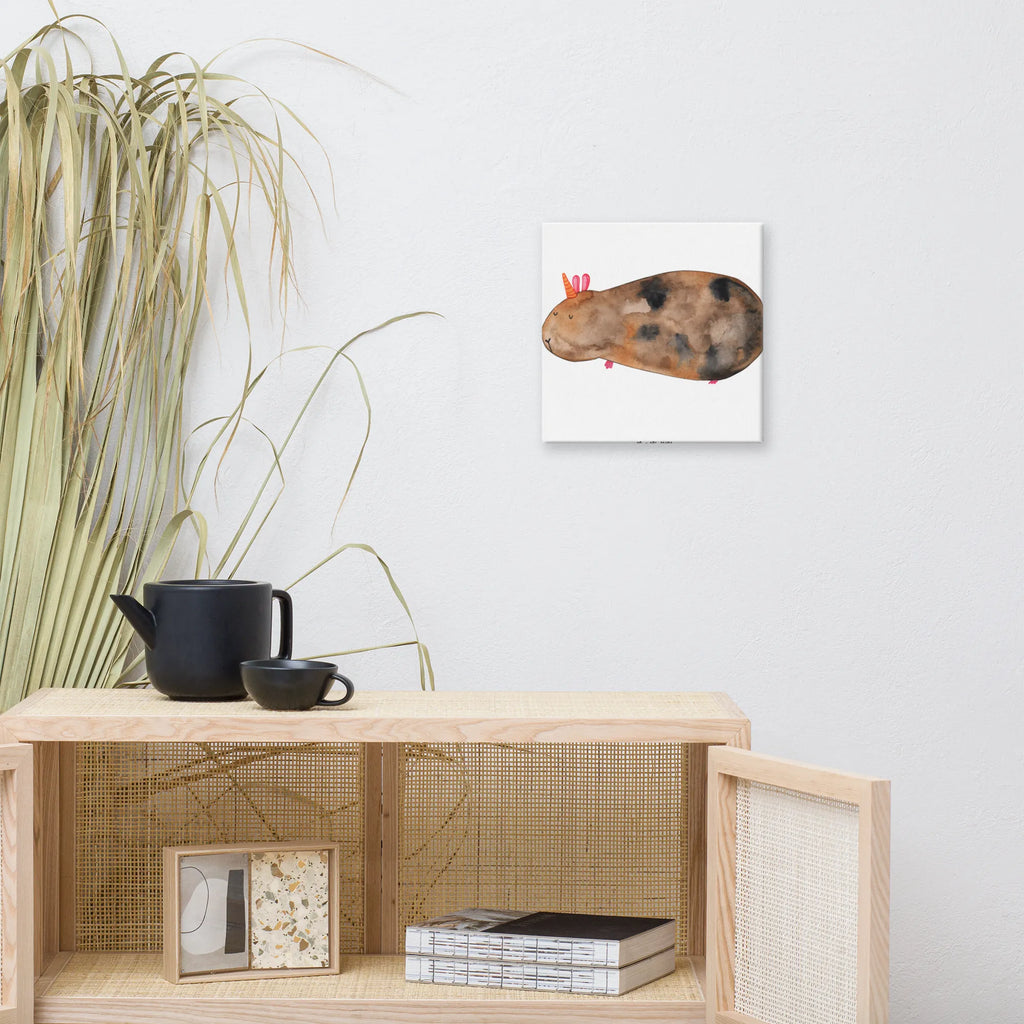 Canvas picture unicorn Guinea pig Kunstdruck, Wanddeko, Dekoration, Bild, Leinwand, Einhorn, Einhörner, Einhorn Deko, Unicorn, Meericorn, Meerschwein, Meerschweinchen, Meerhörnchen