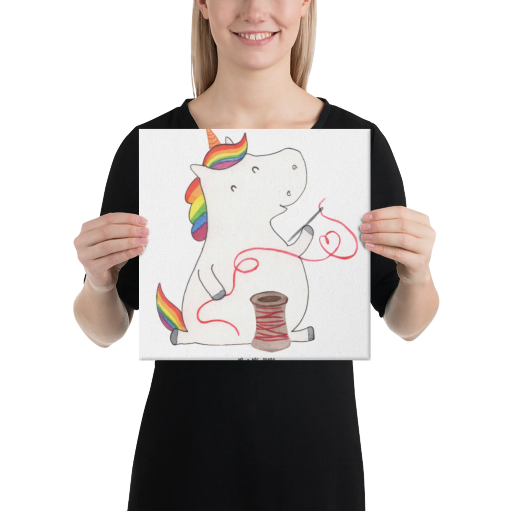 Canvas picture unicorn seamstress Kunstdruck, Leinwand, Unicorn, Einhorn, Einhorn Deko, Einhörner, Nähzimmer, Freundin, Nähen, Stricken, Häkeln, Basteln, Mädchen, Näherin