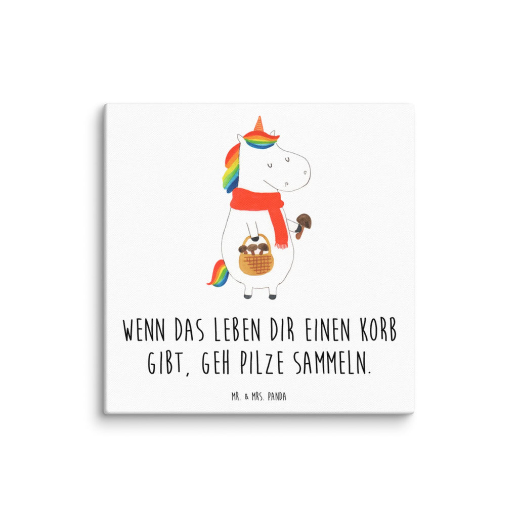 Canvas picture unicorn Mushroom Leinwand, Bild, Kunstdruck, Wanddeko, Dekoration, Einhorn, Einhörner, Einhorn Deko, Unicorn, Pilze, Pilzsammler, Motivation, Spruch, Liebeskummer