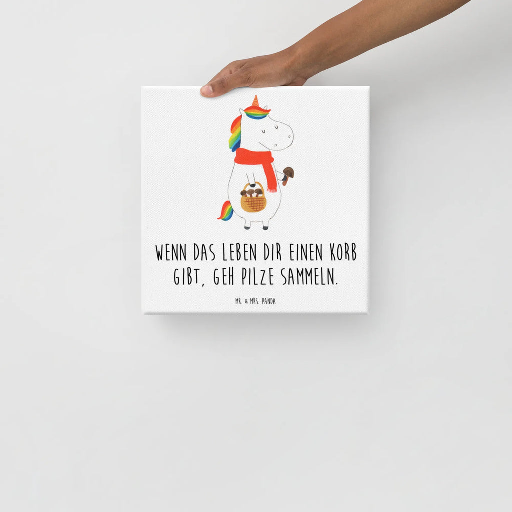 Canvas picture unicorn Mushroom Leinwand, Bild, Kunstdruck, Wanddeko, Dekoration, Einhorn, Einhörner, Einhorn Deko, Unicorn, Pilze, Pilzsammler, Motivation, Spruch, Liebeskummer
