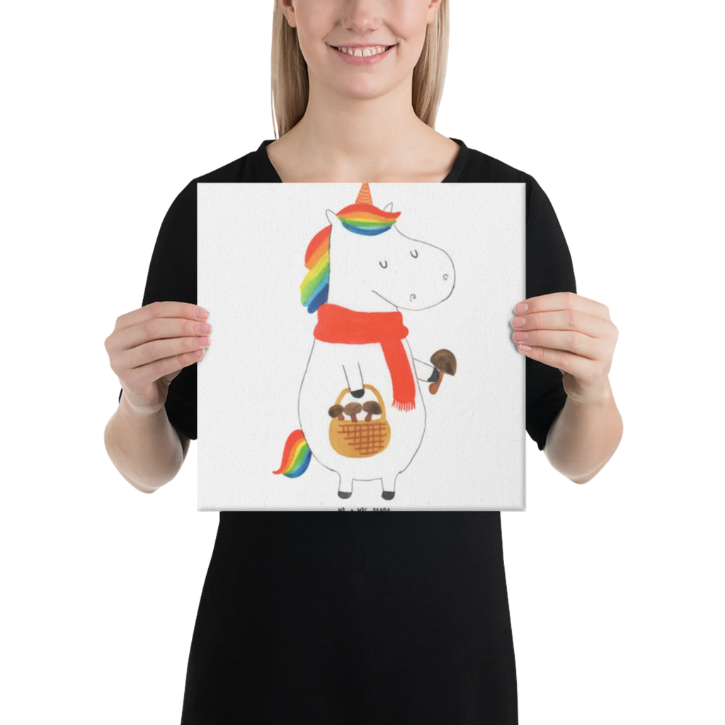 Canvas picture unicorn Mushroom Leinwand, Bild, Kunstdruck, Wanddeko, Dekoration, Einhorn, Einhörner, Einhorn Deko, Unicorn, Pilze, Pilzsammler, Motivation, Spruch, Liebeskummer