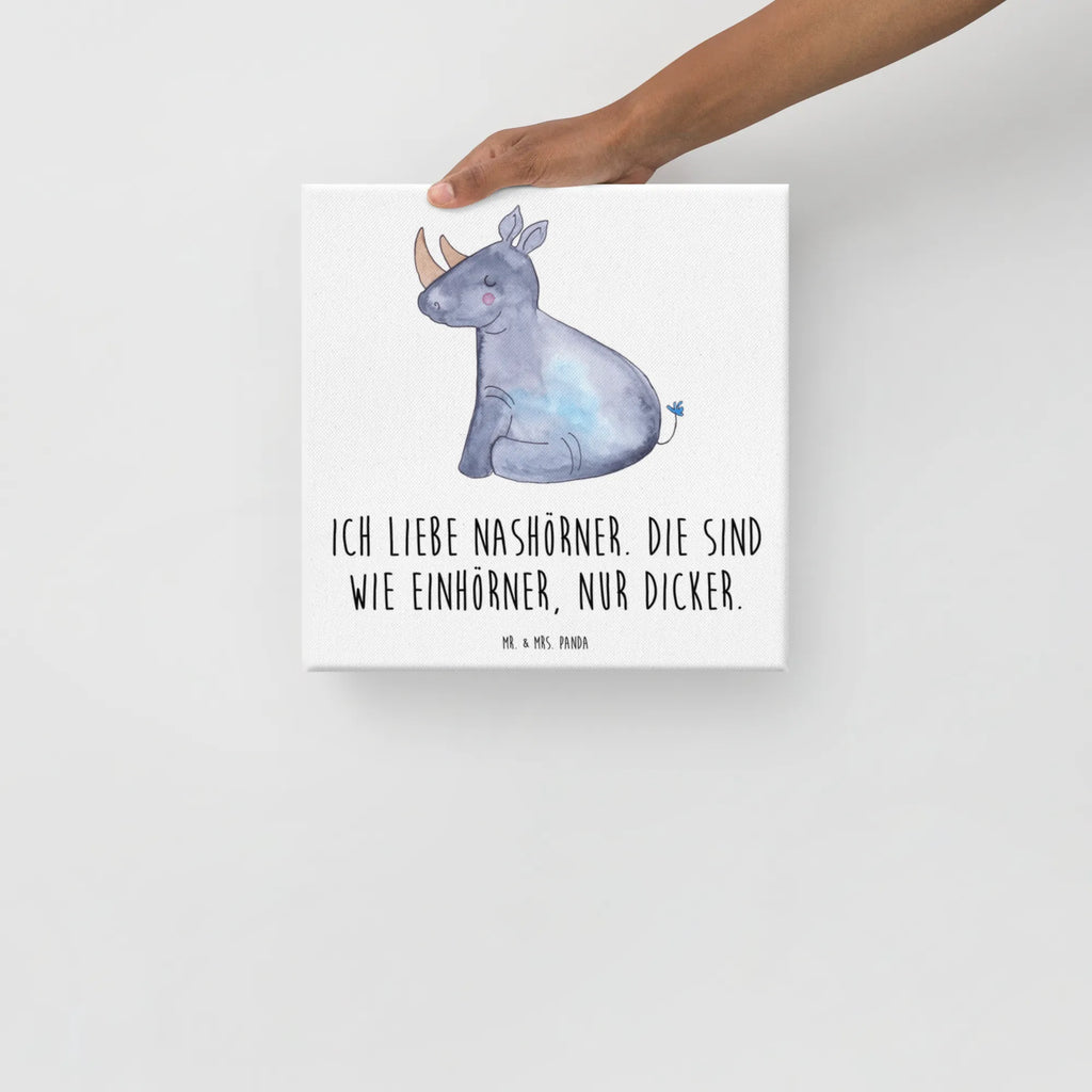 Leinwand Bild Einhorn Nashorn Leinwand, Bild, Kunstdruck, Dekoration, Wanddeko, Einhorn, Einhörner, Einhorn Deko, Unicorn, Nashorn, witzig, lustig, Regenbogen, Glitzer, Zoo, Einhornpower, Nashörner, Erwachsenwerden