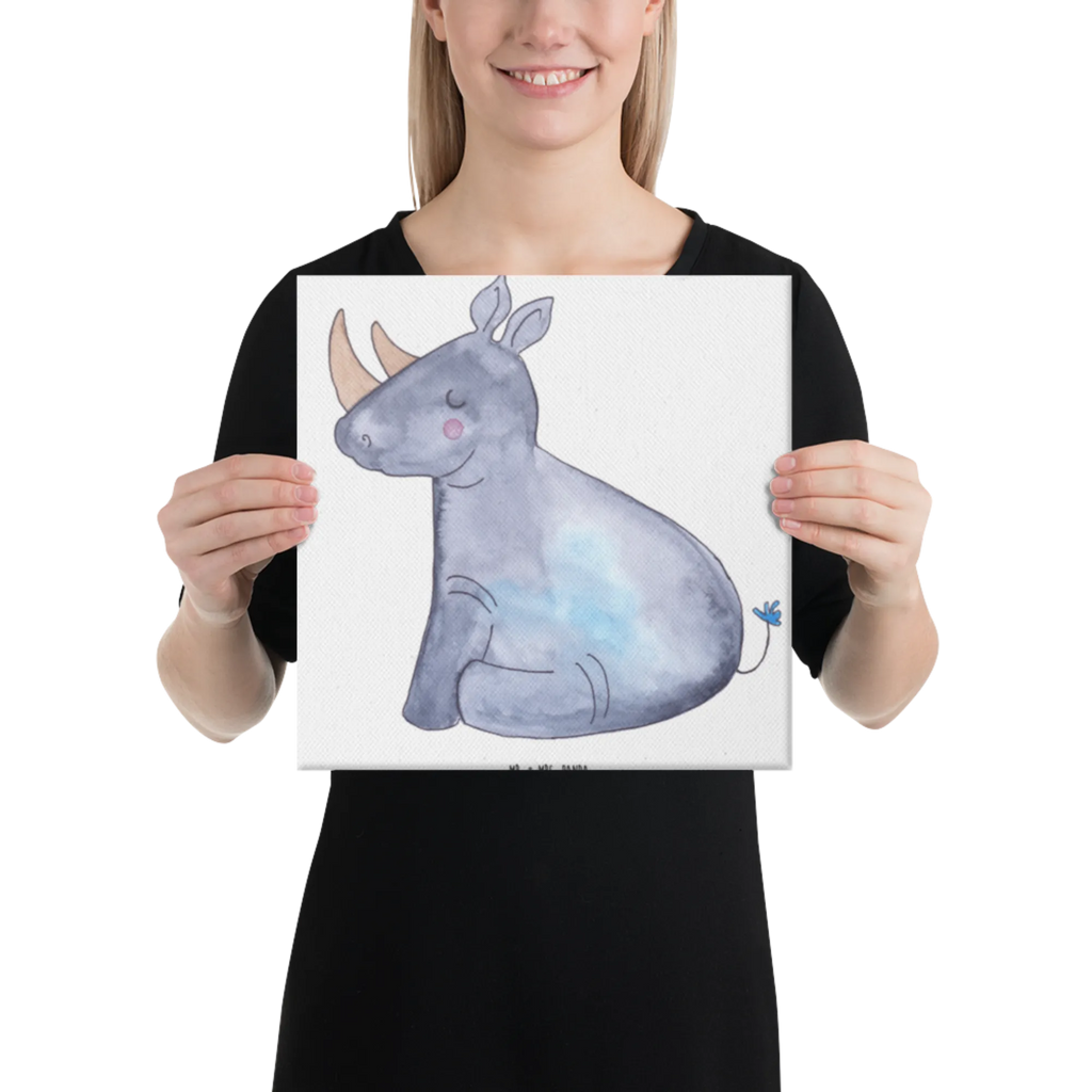 Leinwand Bild Einhorn Nashorn Leinwand, Bild, Kunstdruck, Dekoration, Wanddeko, Einhorn, Einhörner, Einhorn Deko, Unicorn, Nashorn, witzig, lustig, Regenbogen, Glitzer, Zoo, Einhornpower, Nashörner, Erwachsenwerden