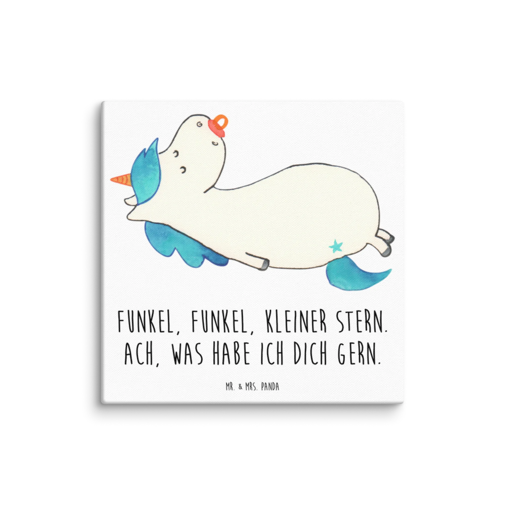 Canvas picture unicorn dummy Wanddeko, Kunstdruck, Dekoration, Bild, Leinwand, Einhorn, Einhörner, Einhorn Deko, Unicorn, Mama, Geschenk Geburt, Mutter, Säugling, Geburtstag, Baby, Geburt, Schnuller, Kleinkind