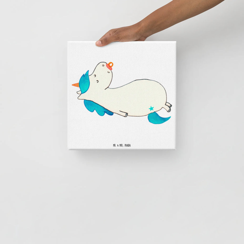 Canvas picture unicorn dummy Wanddeko, Kunstdruck, Dekoration, Bild, Leinwand, Einhorn, Einhörner, Einhorn Deko, Unicorn, Mama, Geschenk Geburt, Mutter, Säugling, Geburtstag, Baby, Geburt, Schnuller, Kleinkind
