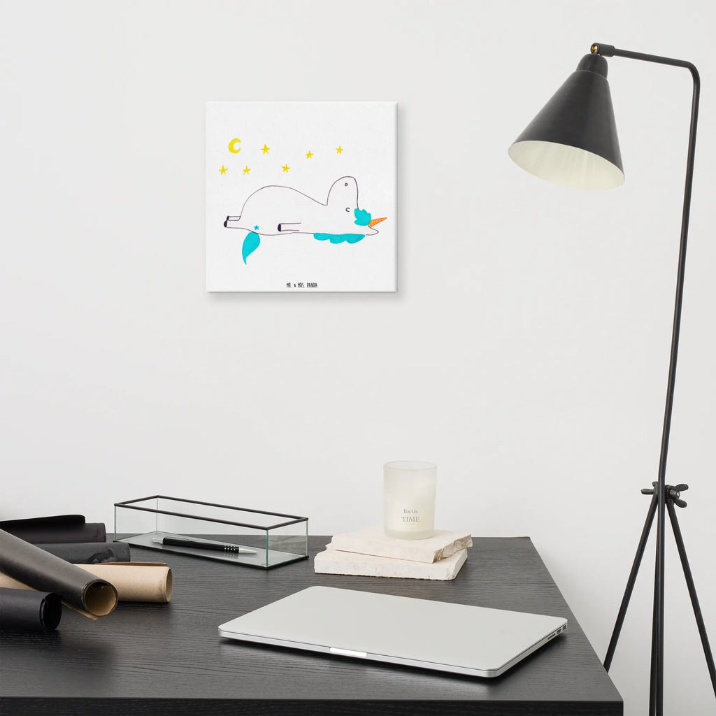 Canvas picture unicorn starry sky Dekoration, Kunstdruck, Bild, Wanddeko, Leinwand, Einhorn, Einhörner, Einhorn Deko, Unicorn, Sterne, Sternenhimmel, Dachschaden, Verrückt