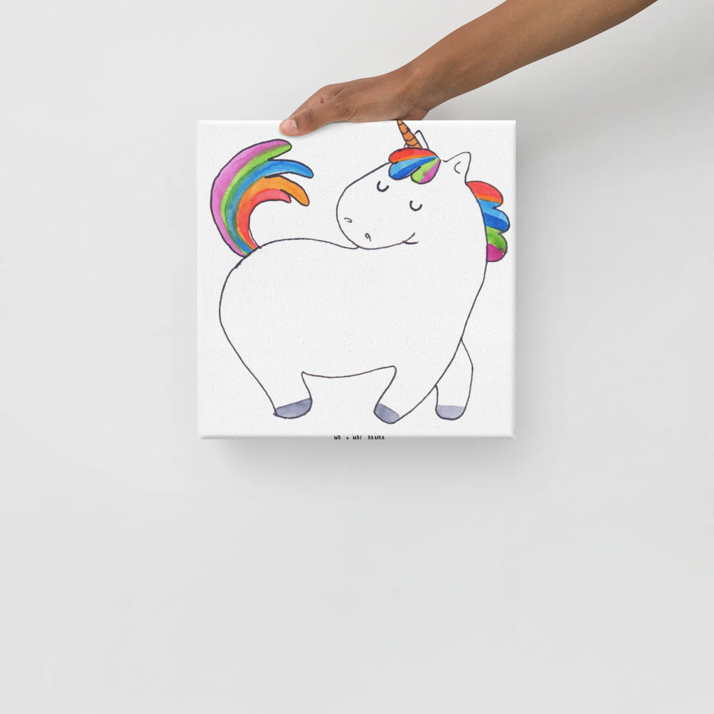 Leinwand Bild Einhorn stolzierend Leinwand, Kunstdruck, Unicorn, Einhorn, Einhorn Deko, Einhörner, Reiter, Geschenk, Freundin, Pferd, Anders, Stolz, Bunt, Reiten