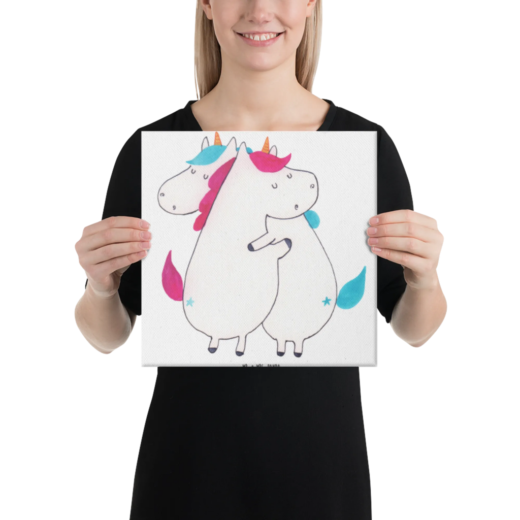 Canvas picture unicorns Embrace Kunstdruck, Leinwand, Unicorn, Einhorn, Einhörner, Einhorn Deko, Familie, BFF, Schwestern, Sister, Geschwister, Liebe, Freundin, Freundinnen, Schwester