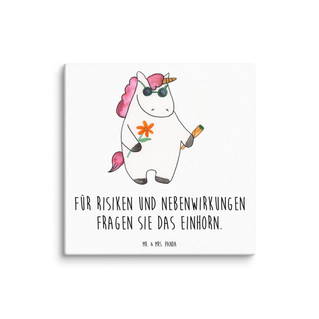 Canvas picture unicorn Woodstock Kunstdruck, Leinwand, Unicorn, Einhorn, Einhorn Deko, Einhörner, Party, Joint, Alkohol, Kiffen, Zigarette, Spaß. Lustig, Witzig, Woodstock