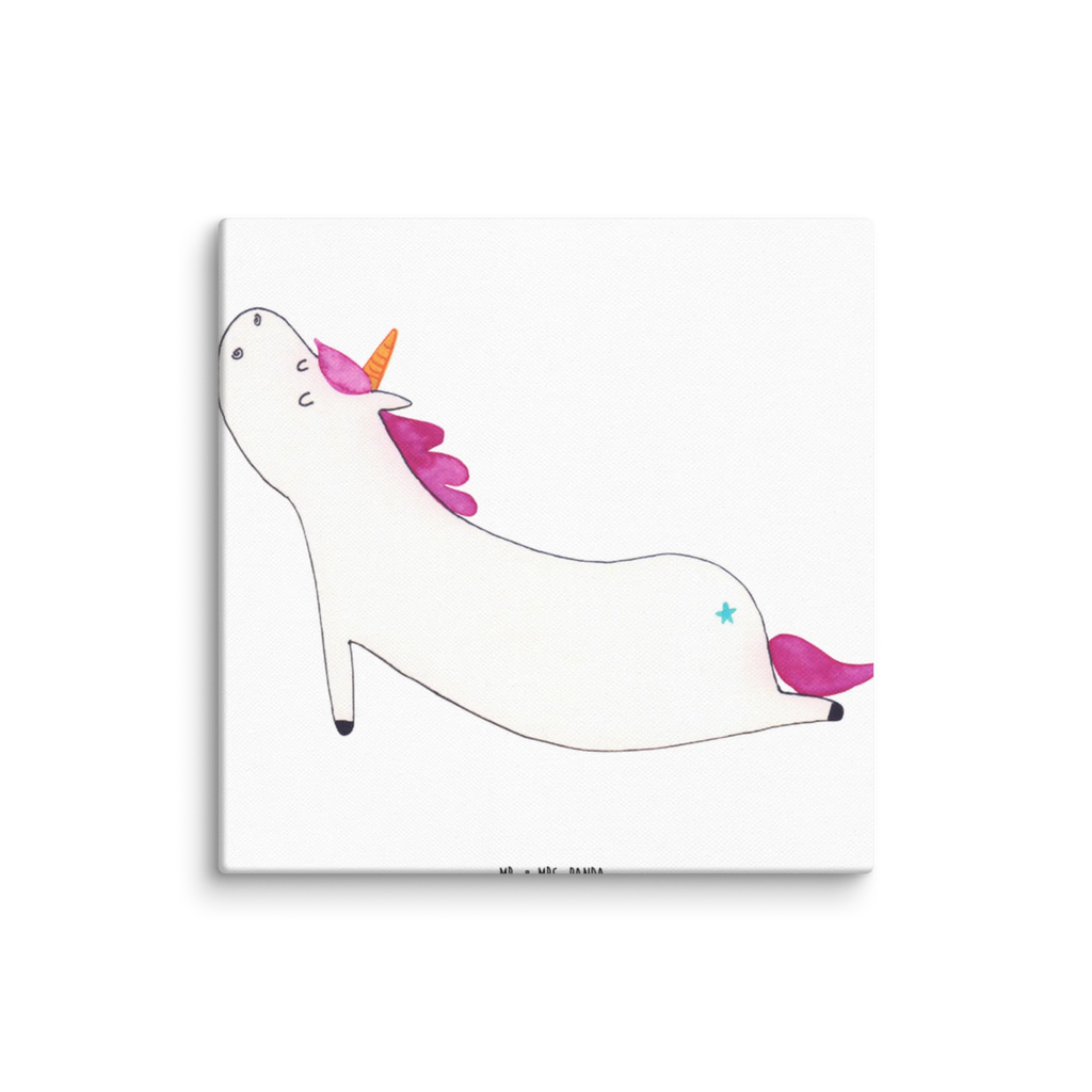 Canvas picture unicorn yoga Wanddeko, Leinwand, Kunstdruck, Dekoration, Bild, Einhorn, Einhörner, Einhorn Deko, Unicorn, süß, Yogamatte, Sport, Yoga, witzig, Joga, Entspannung, lustig, Achtsamkeit, Namaste