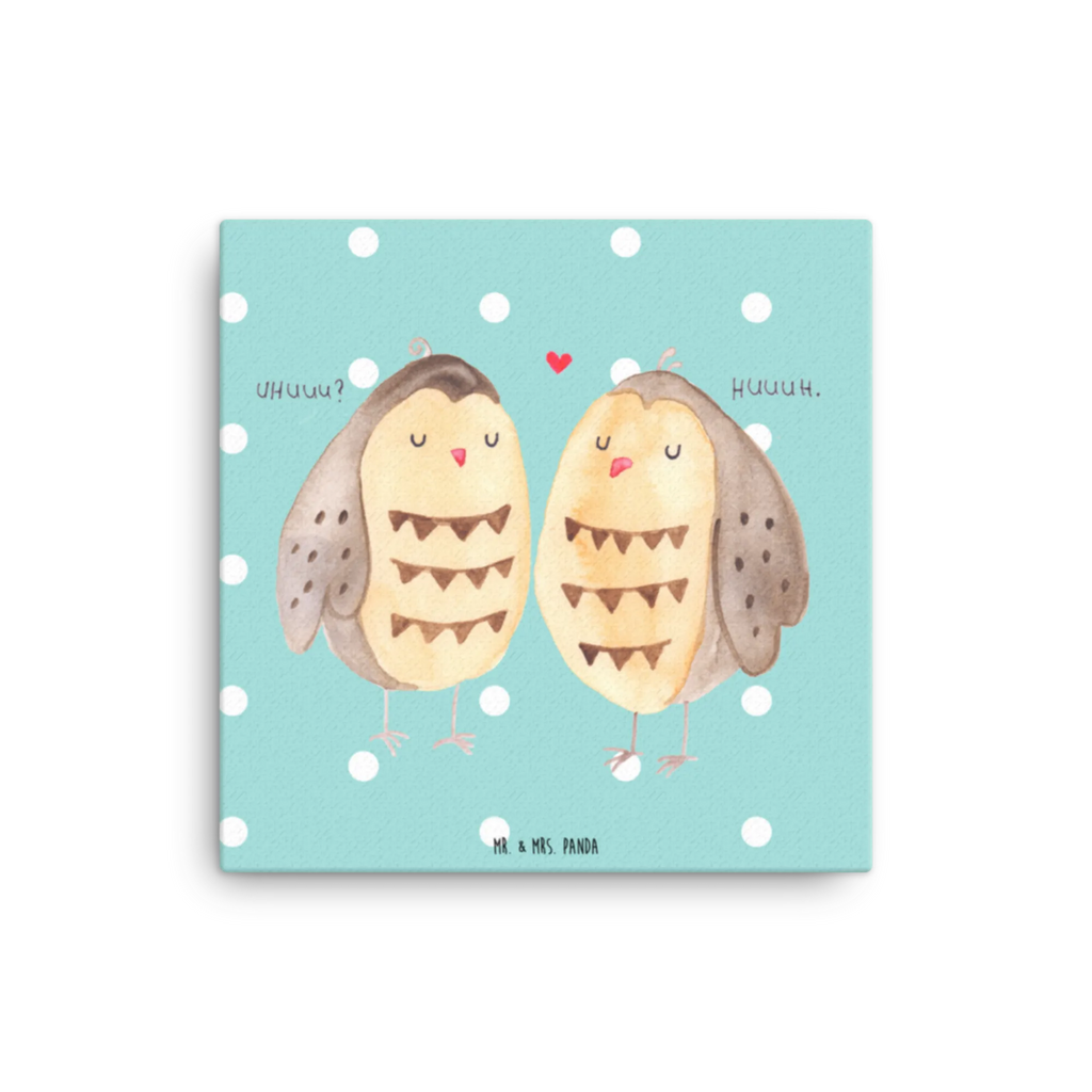 Leinwand Bild Eule Liebe Leinwand, Kunstdruck, Eule, Liebe, Owl, Hochzeit Spruch, Freundin Geschenk, Freund, Wortspiel Lustig, All You Need Is Love, Eule Deko, Liebe Spruch