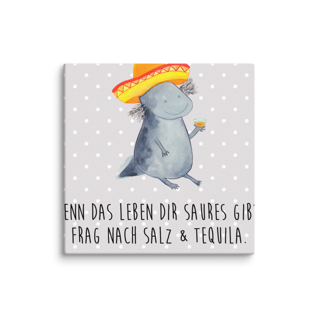 Canvas picture axolotl tequila Kunstdruck, Leinwand, Molch, Axolotl, Schwanzlurch, Feuersalamander, Axolot, Motivation, Zitrone, Mexico, Sombrero, Mexiko, Spruch, Feuerdrache, Lurche, Tequila, Lurch