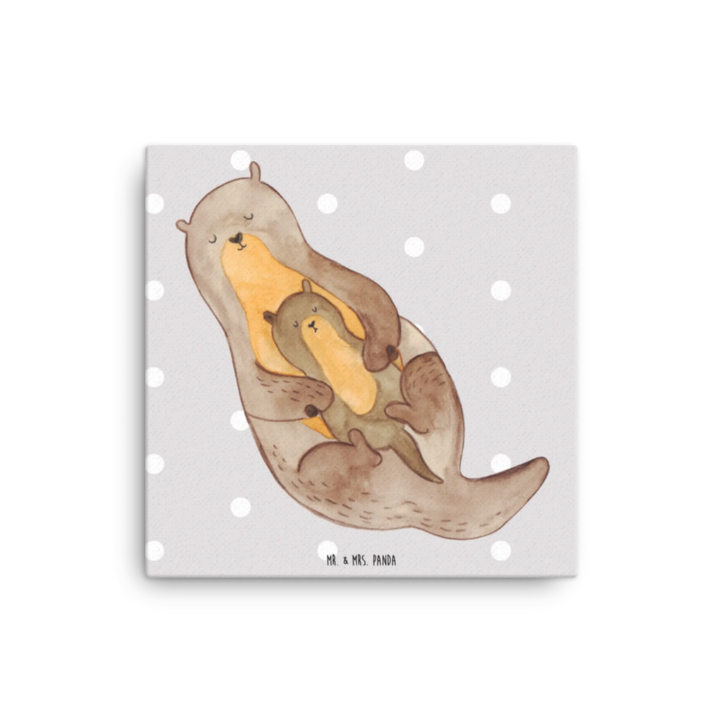 Canvas picture otter child Kunstdruck, Leinwand, Fischotter, Seeotter, Otter, Otter Seeotter See Otter