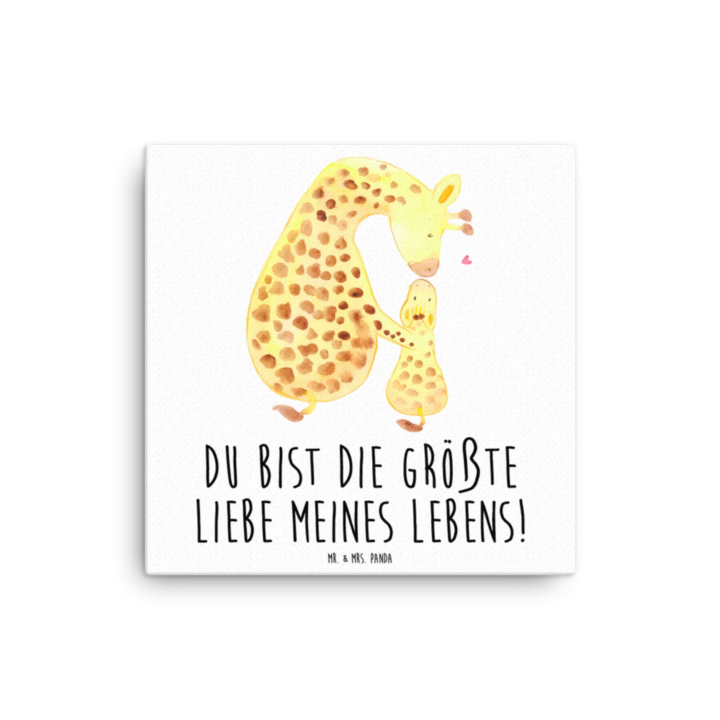 Canvas picture giraffe child Kunstdruck, Leinwand, Afrika, Wildtiere, Giraffe, Mama, Kind, Sohn, Mutter, Lieblingsmensch, Tochter