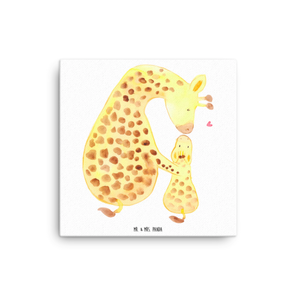 Canvas picture giraffe child Kunstdruck, Leinwand, Afrika, Wildtiere, Giraffe, Mama, Kind, Sohn, Mutter, Lieblingsmensch, Tochter