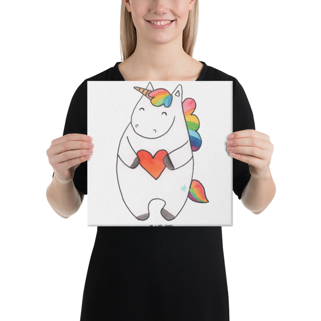Canvas picture unicorn Heart Leinwand, Kunstdruck, Unicorn, Einhorn, Einhorn Deko, Einhörner, Herz, Anders, Bunt, Freundin, böse, Witzig, Lustig, Schlimm