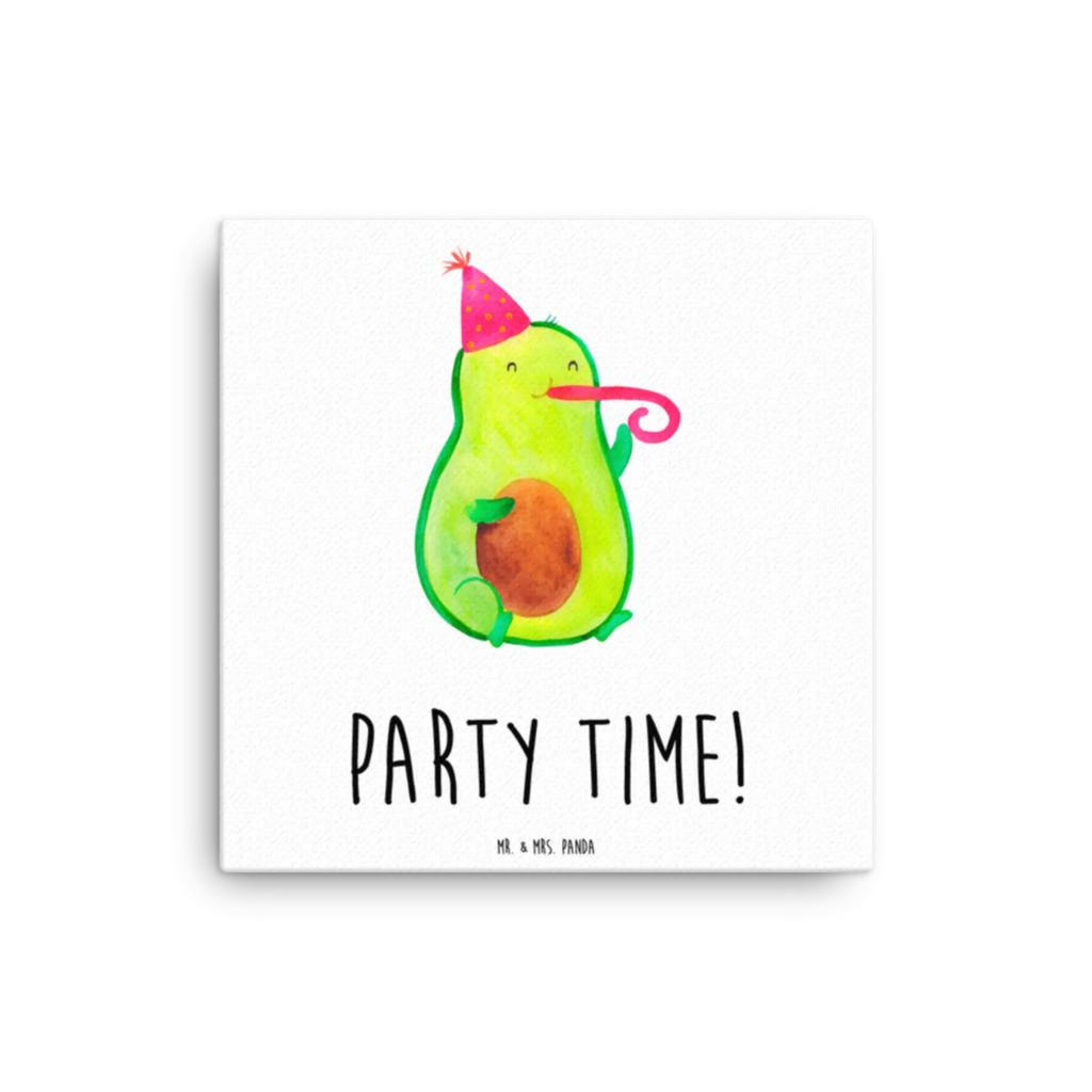Leinwand Bild Avocado Party Time Bild, Dekoration, Kunstdruck, Leinwand, Wanddeko, Avocado, Veggie, Vegan, Gesund