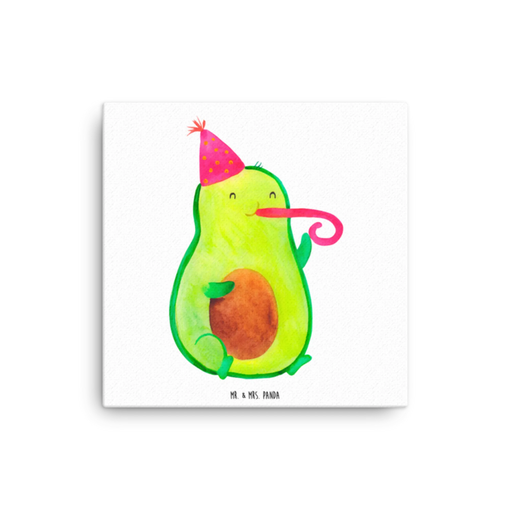 Leinwand Bild Avocado Party Time Bild, Dekoration, Kunstdruck, Leinwand, Wanddeko, Avocado, Veggie, Vegan, Gesund