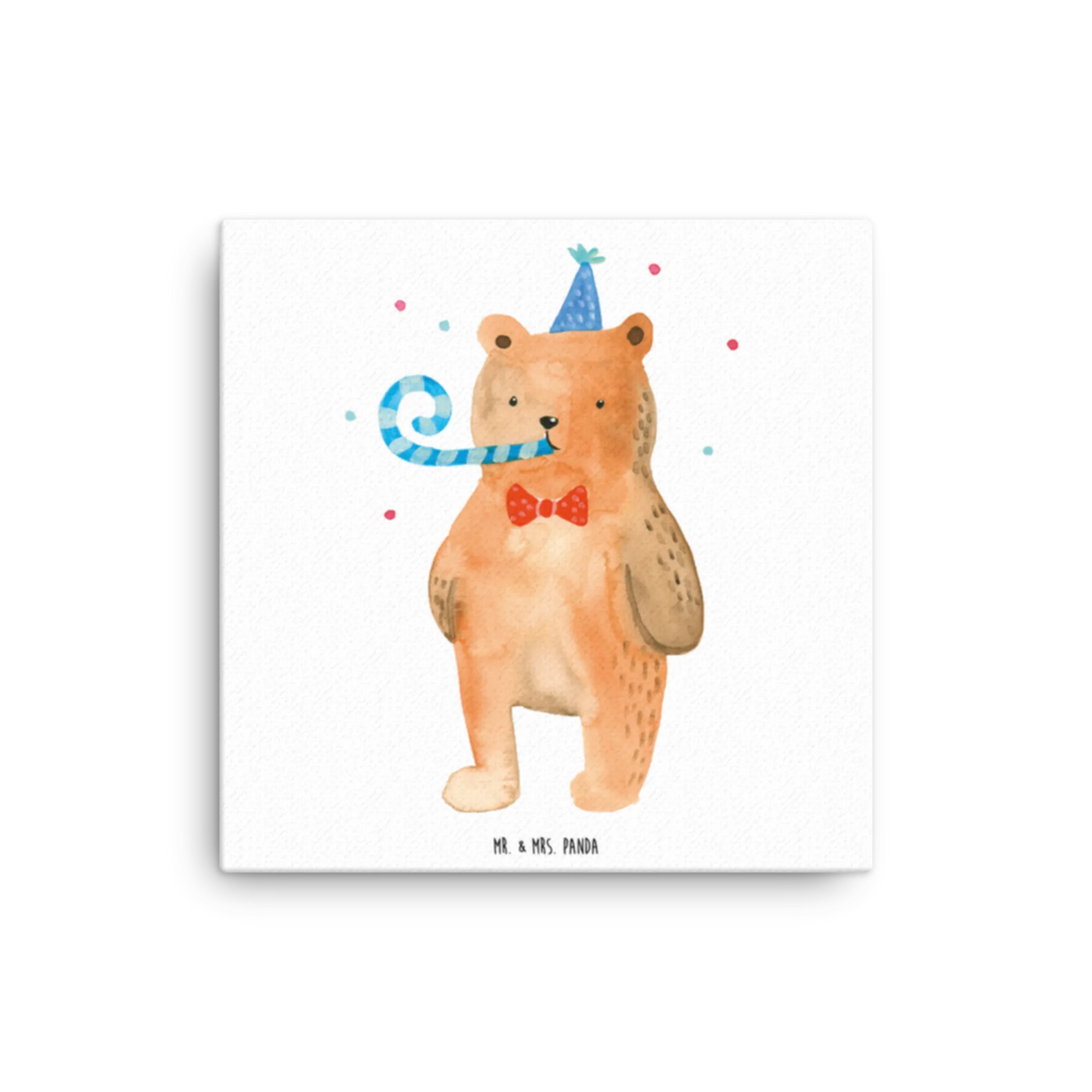 Canvas picture bear Birthday Leinwand, Kunstdruck, Teddybär, Teddy, Bär, Geburtstag, Alles Gute, Glückwunsch, Happy Birthday