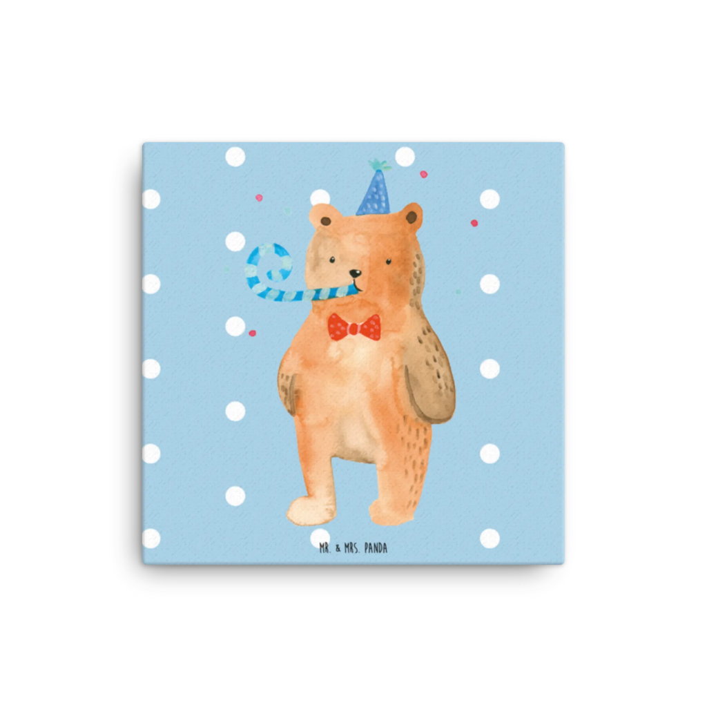 Canvas picture bear Birthday Leinwand, Kunstdruck, Teddybär, Teddy, Bär, Geburtstag, Alles Gute, Glückwunsch, Happy Birthday