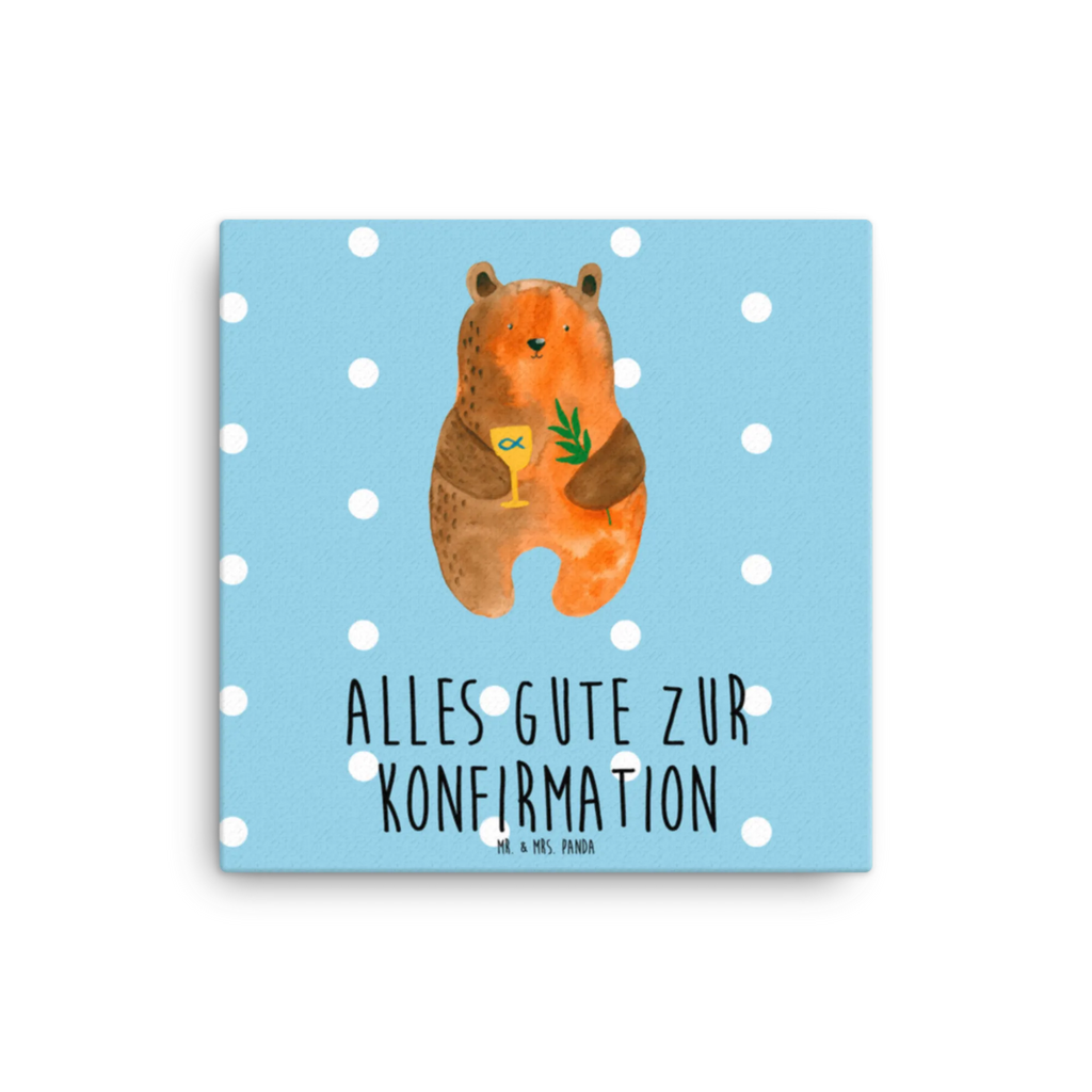 Canvas picture bear confirmation Kunstdruck, Leinwand, Teddybär, Teddy, Bär, Gottesdienst, Konfirmation, Kirche, Evangelisch