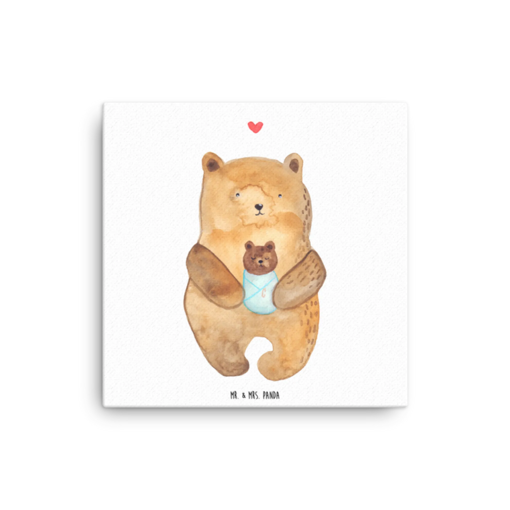 Canvas picture Niedźwiedź Niemowlę Leinwand, Kunstdruck, Teddybär, Teddy, Bär, Mutter, Geburt, Taufe, Geburtstag, Enkel, Eltern, Enkelin, Neffe, Glückwunsch, Nichte, Täufling, Baby